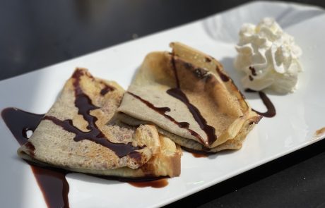 creps de chocolate